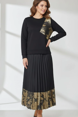 Varak Taşlı Etekli Takım